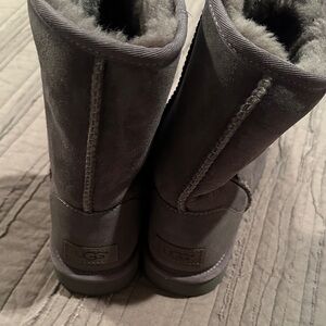 UGG Charcoal Suede Boots